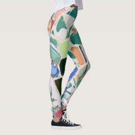 Leggings Mosaicos de Guell del parque