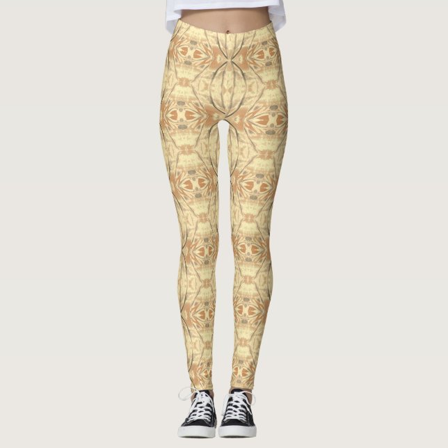 Leggings Mostaza y piernas de miel (Anverso)