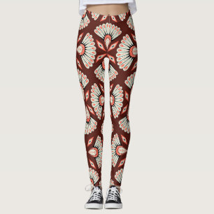 Leggings Motivos Geométricos Pequeños: Patrón Textil de Dec