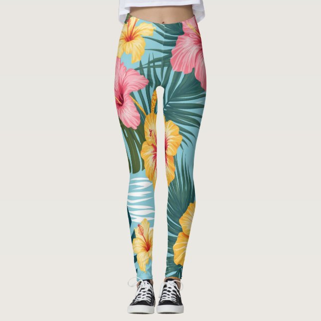 Leggings Motivos tropicales (Anverso)
