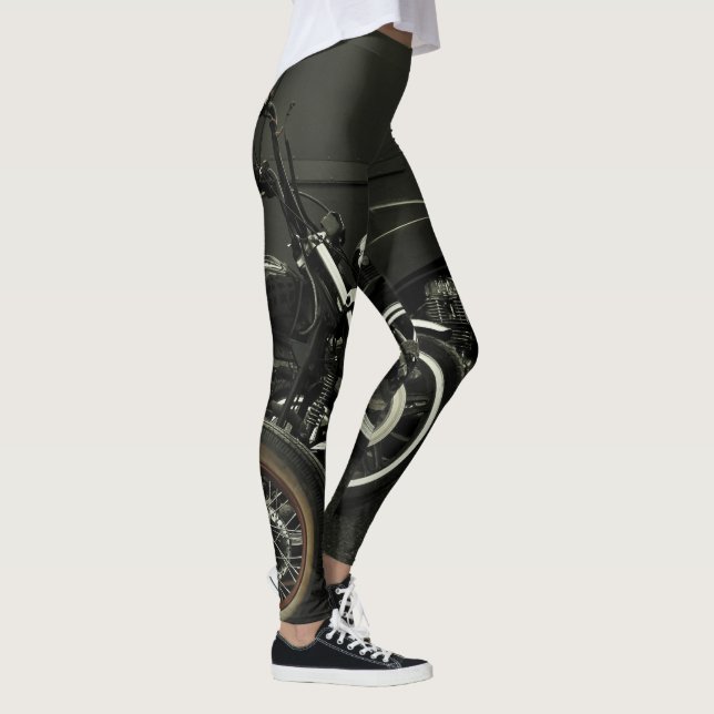 Leggings Motocicleta Motocicleta Motociclista (Derecha)