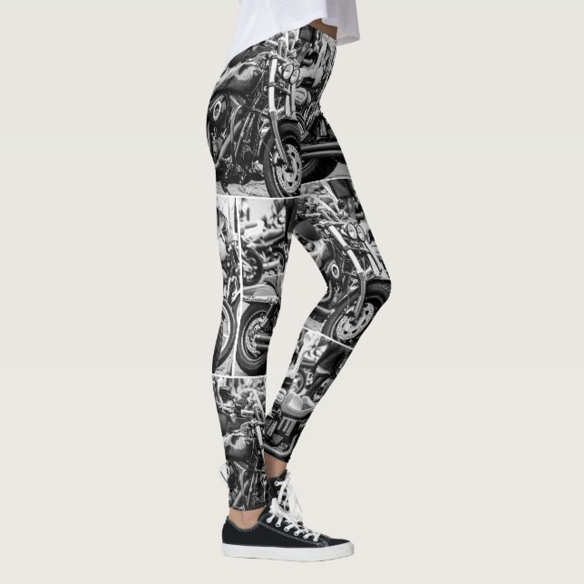 Leggings Motocicleta Motociclismo Ciclismo Viajeros Estilo  (Derecha)