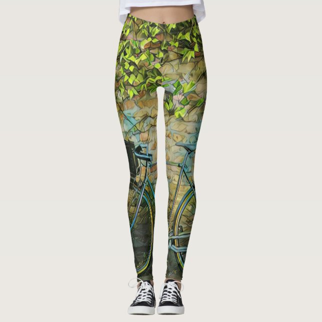 Leggings Mountain biking gift (Anverso)