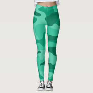 Leggings Mountain Meadow Monocolor Camo