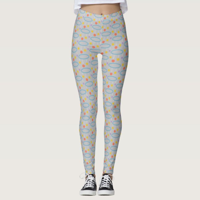 Leggings móvil de círculo de bebé (Anverso)