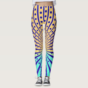 Leggings Movimiento Radiante Moteado