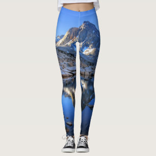 Leggings Mt Huxley sobre el lago Saphire - Sendero John Mui