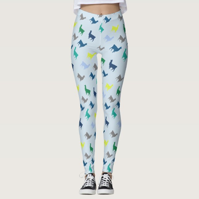 Leggings Muchas -o- Llamas (Anverso)