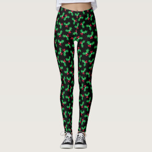 Leggings Muérdago en Negro
