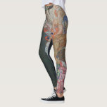 Leggings Muerte y vida por Gustav Klimt Vintage Art Nouveau<br><div class="desc">Muerte y Vida (1908) de Gustav Klimt es un fino cuadro de arte de la época victoriana con dos partes separadas, Vida y Muerte. A la izquierda, la muerte la representa un rascacielos oscuro clásico con un cráneo sonriente, cubierto con una bata oscura adornada con una cruz religiosa. A la...</div>