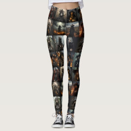 Leggings Muertes oscuras, piernas colectivas - espeluznante