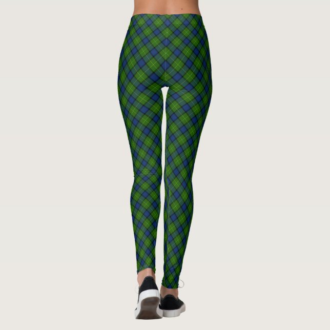 Leggings Muir Moore tartan color azul (Reverso)