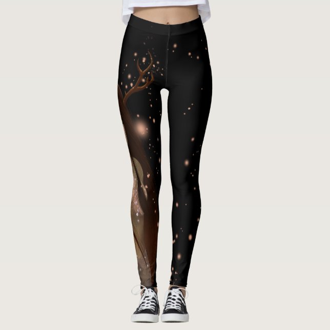 Leggings Mujer 2018 de los ciervos (Anverso)