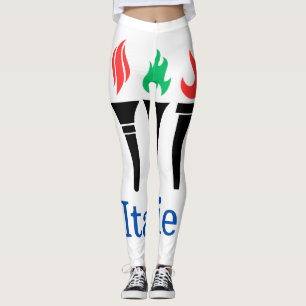 Leggings mujer atletas logo deporte italiano