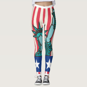 Leggings mujer atletas logo deporte usa