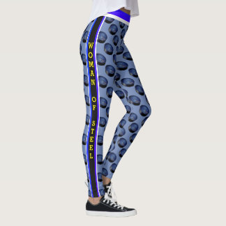 Leggings Mujer de acero / acero en el amor (editable)