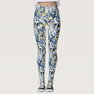 Leggings Mujer en azul