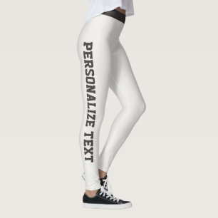 Leggings Mujeres Cálido Neutro Carbón Personalizable Athlei