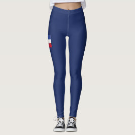 Leggings Mujeres de bandera de Francia