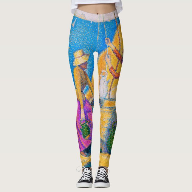 Leggings Mujeres en el pozo, Signac (Anverso)