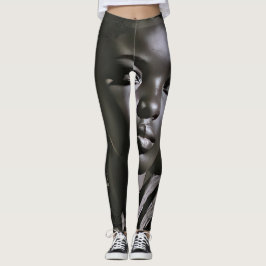 Leggings Mujeres "Jazmín" En El Carbón