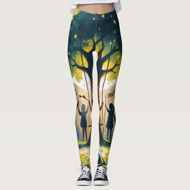 Leggings mujeres llegging cubiertas sueños de niños (Anverso)