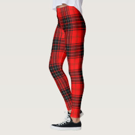 Leggings Mujeres mujeres escocesas del clan Wemyss Tartan