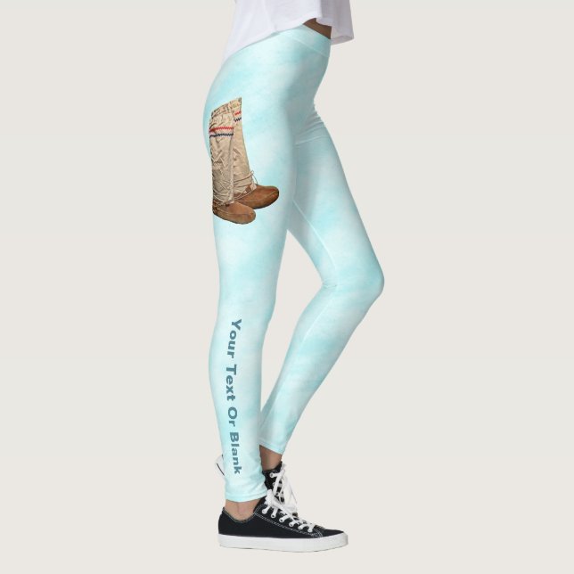 Leggings Mukluks sobre nieve (Derecha)