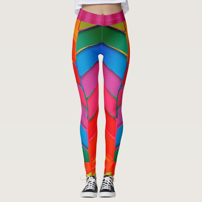 Leggings multicolor de moda (Anverso)