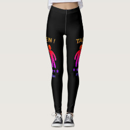 Leggings Multicolor negro - marqúeme con etiqueta adentro