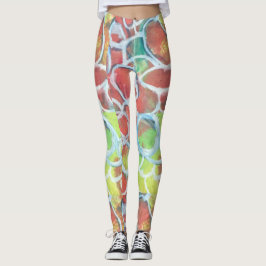 Leggings multicolores
