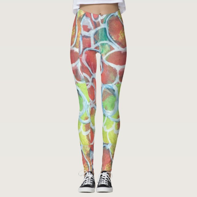 Leggings multicolores (Anverso)