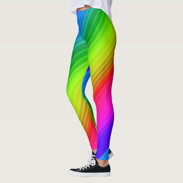 Leggings Multicolorizado, arco iris (Izquierda)