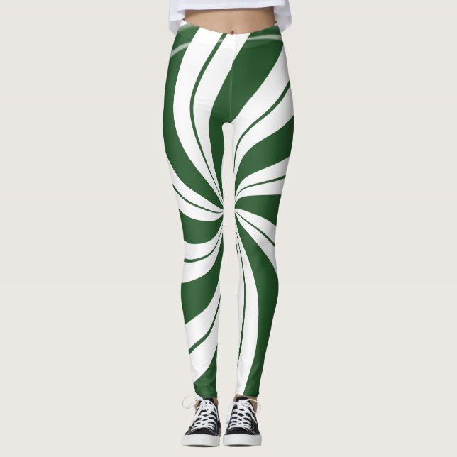 Leggings Múltiple Spearmint Swirl (Anverso)