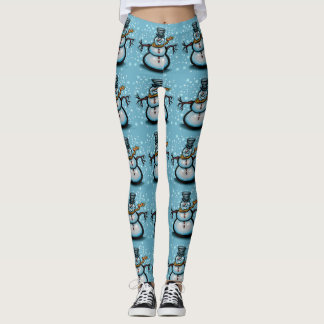 Leggings Muñeco de nieve