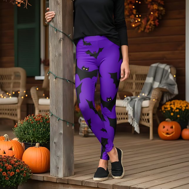 Leggings Murciélagos de Halloween (Subido por el creador)