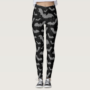 Leggings Murciélagos grises grises polilla Nu Góthico Alter