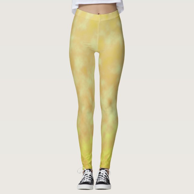 Leggings Murmullo de sol pálido (Anverso)
