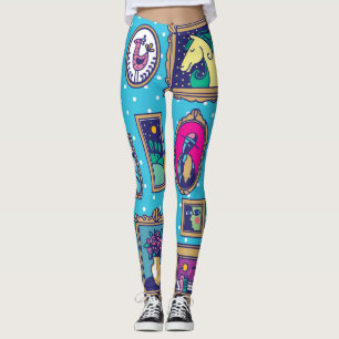 Leggings Muro de la galería: Colección de imágenes diversa