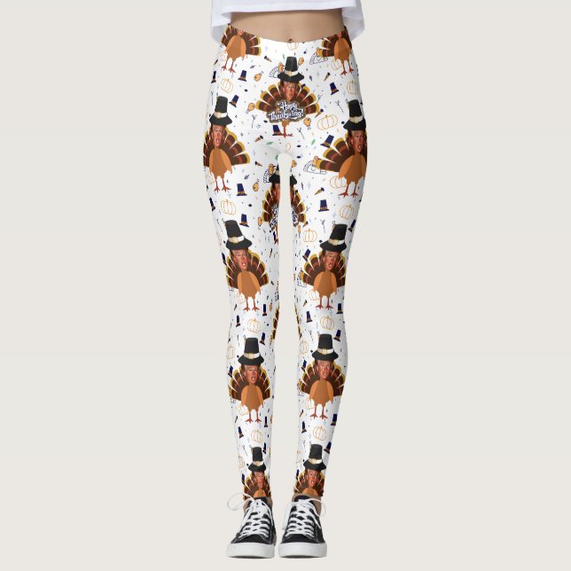 Leggings musculación de agradecimiento sobre las leggantas  (Anverso)