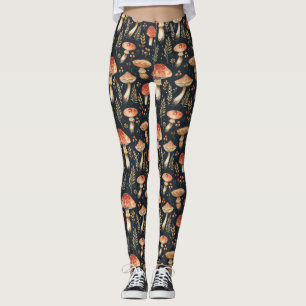 Leggings Mushroom mágico del bosque