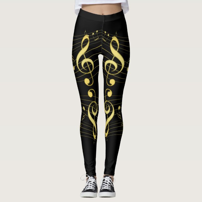 Leggings Música (Anverso)