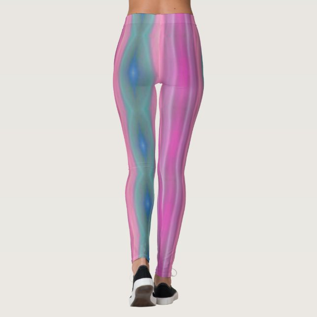 Leggings Música rosa (Reverso)
