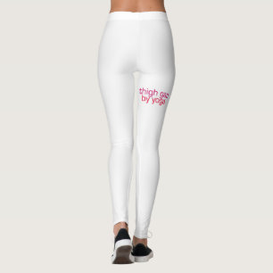 Leggings "Muslo Gap por polainas de la yoga"