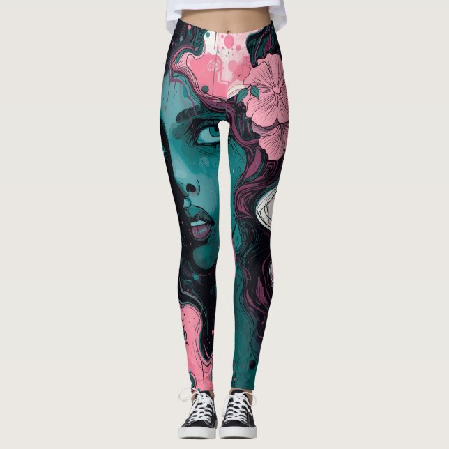 LEGGINGS MUSSA FLORAL (Anverso)