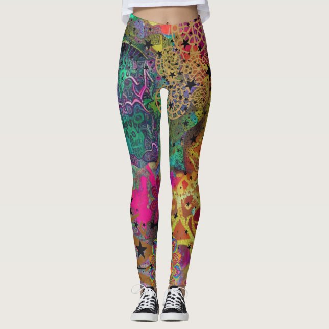 Leggings Musulmán Artístico (Anverso)