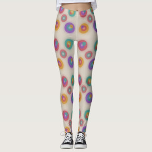 Leggings Muted Aura Glow – Yoga Iridescente Pastel