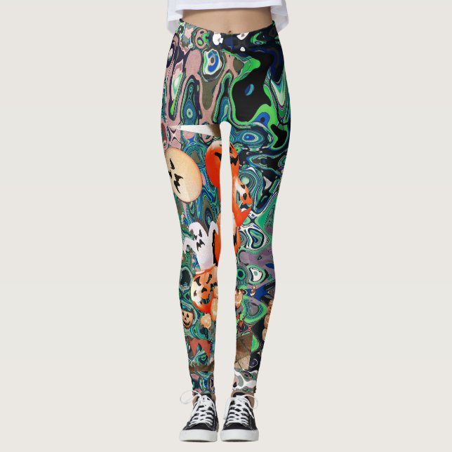 Leggings My Super Halloween V2 (Anverso)