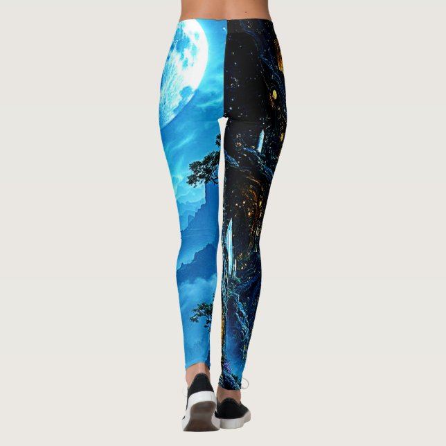 Leggings Mystic Tree Home Dreamscape (Reverso)