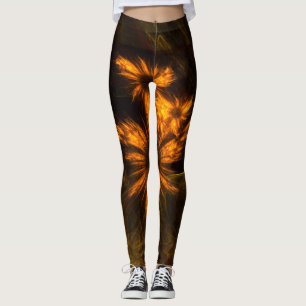 Leggings Mystique Garden Resumen Arte